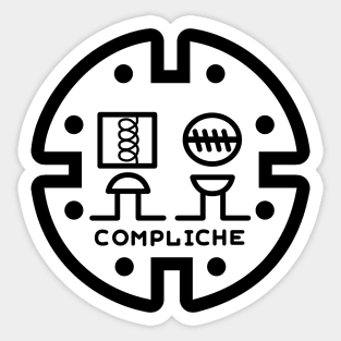 COMPLICHE - BARCELONA Sticker